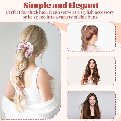 Vue 3 de Chouchous Pour Femmes Elastiques