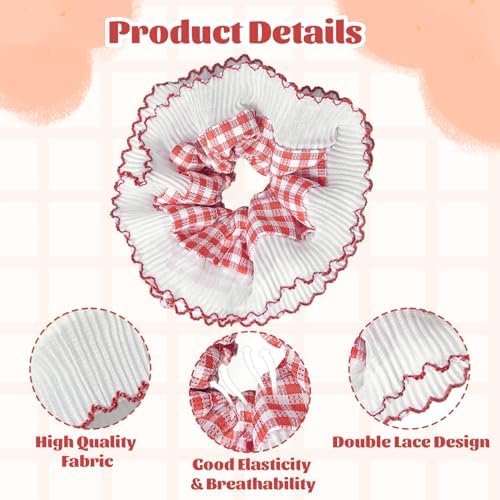 Vue 6 de Chouchous Pour Femmes Elastiques