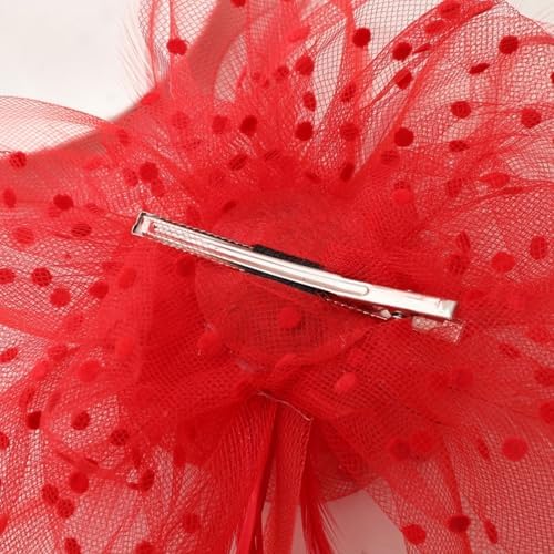 Vue 6 de Bandeau Plumes Artificielles