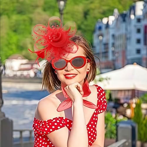 Vue 7 de Bandeau Plumes Artificielles