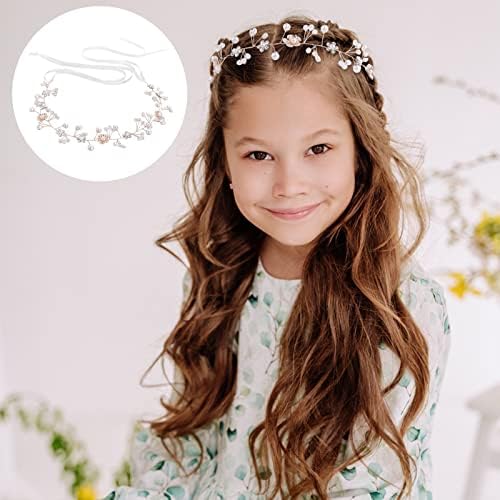 Vue 4 de Headband Mariage Perle Bandeau