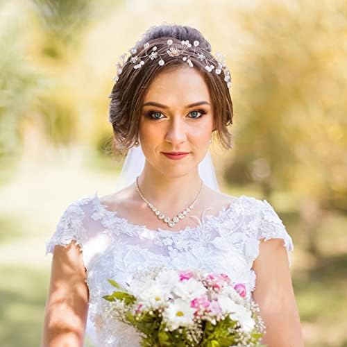 Vue 7 de Headband Mariage Perle Bandeau