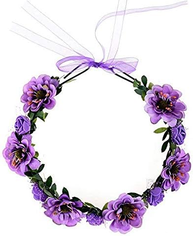 Vue 2 de Mariage Floral Bandeau Nuptiale