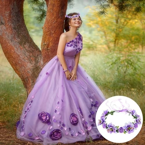 Vue 7 de Mariage Floral Bandeau Nuptiale