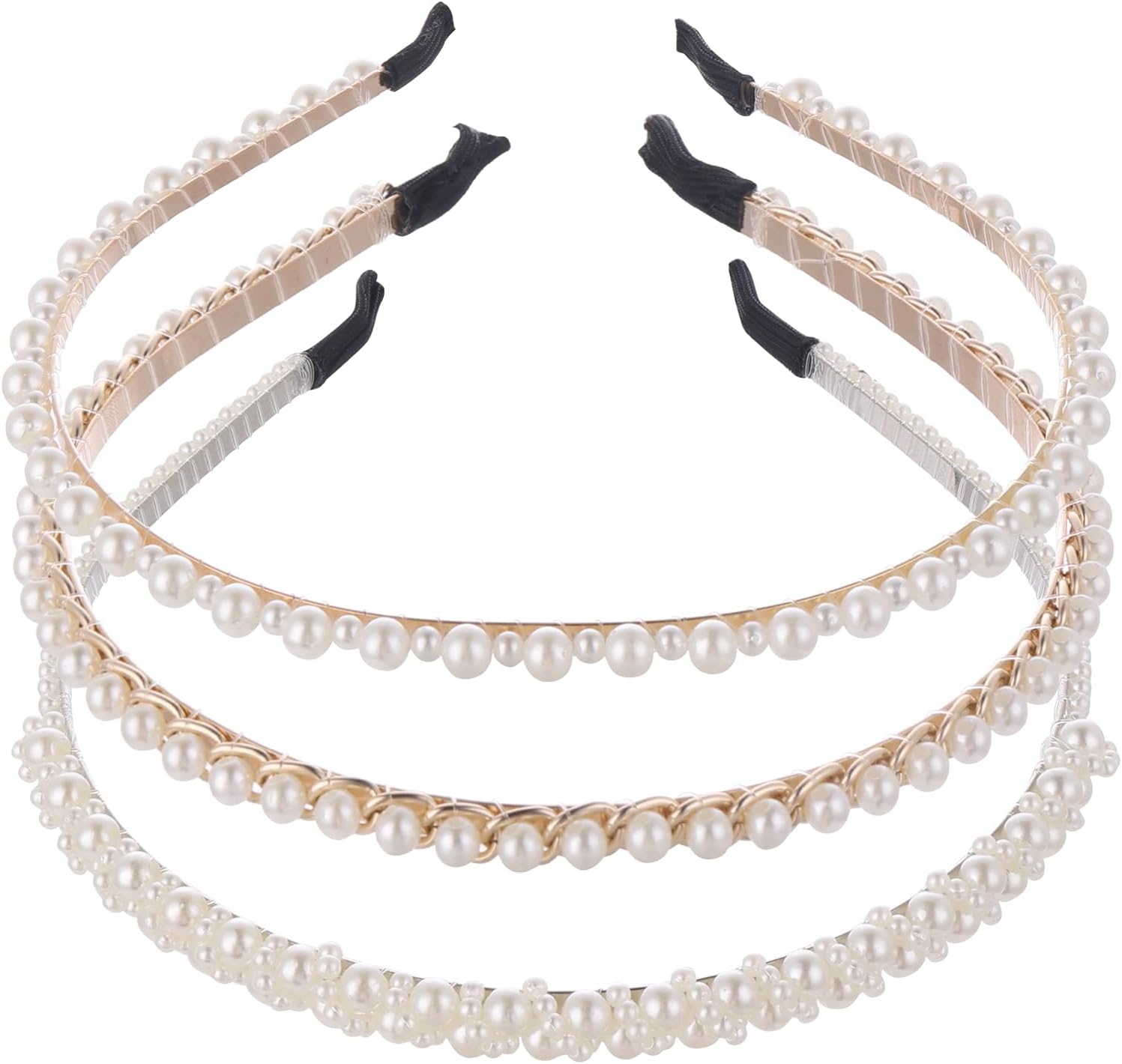 Pieces Bandeaux De Perles