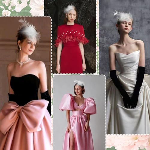 Vue 3 de Fascinator Pince Et