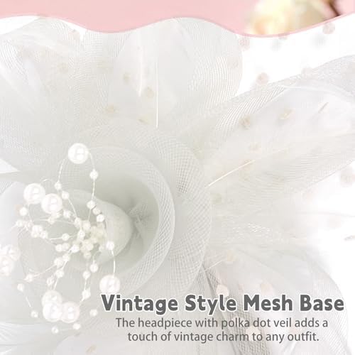 Vue 5 de Fascinator Pince Et