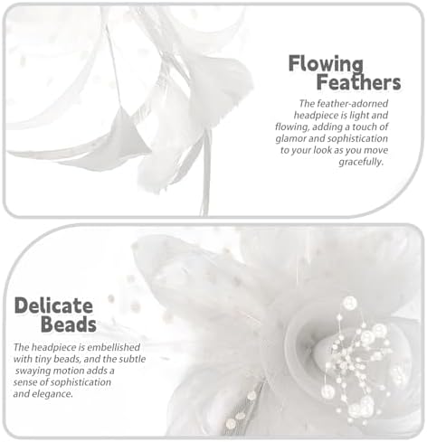 Vue 6 de Fascinator Pince Et