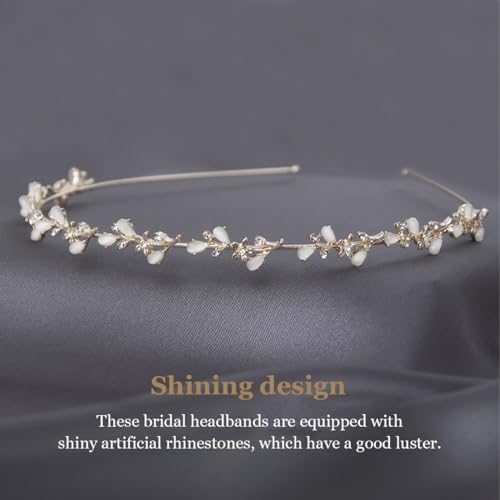 Vue 3 de Bandeaux De Mariee Avec