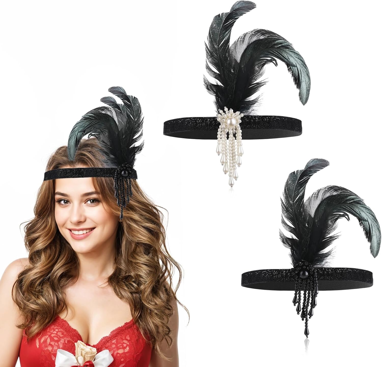 Flapper Headpiece Pcs