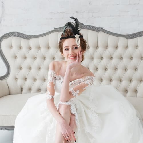 Vue 3 de Flapper Headpiece Pcs