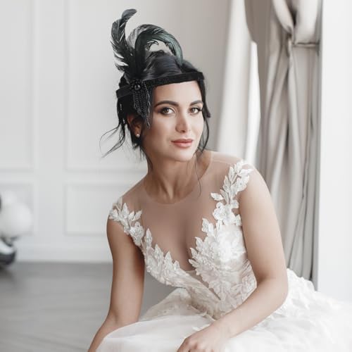 Vue 5 de Flapper Headpiece Pcs