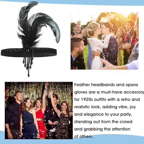 Vue 7 de Flapper Headpiece Pcs