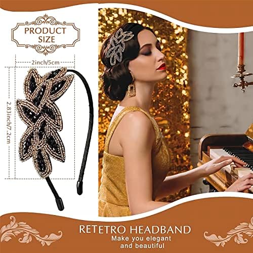 Vue 2 de Bandeau Vintage Des Annees