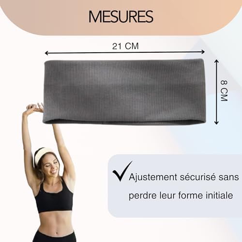 Vue 5 de Bandeau Cheveux Femme Homme