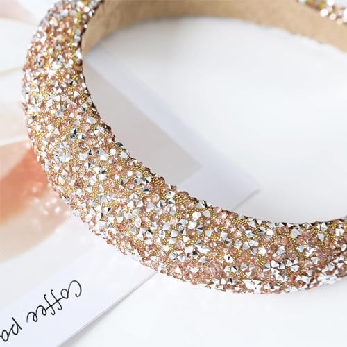 Vue 3 de Serre Tete Paillette Strass