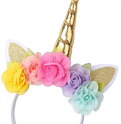 Vue 3 de Serretete Licorne Fille Et