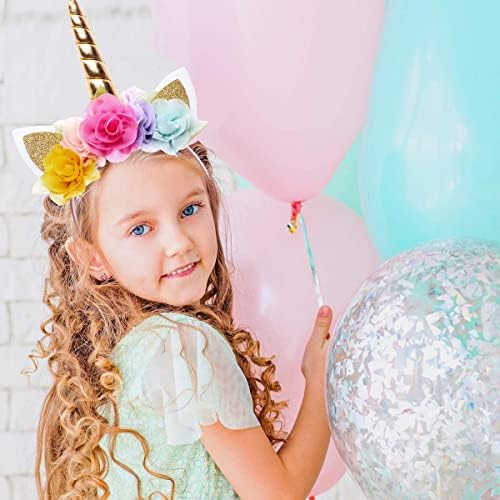 Vue 6 de Serretete Licorne Fille Et