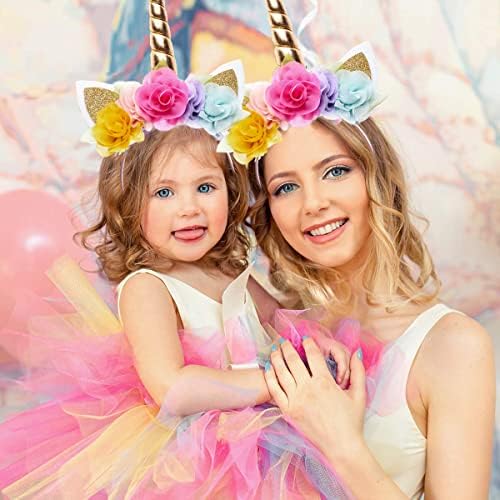 Vue 7 de Serretete Licorne Fille Et