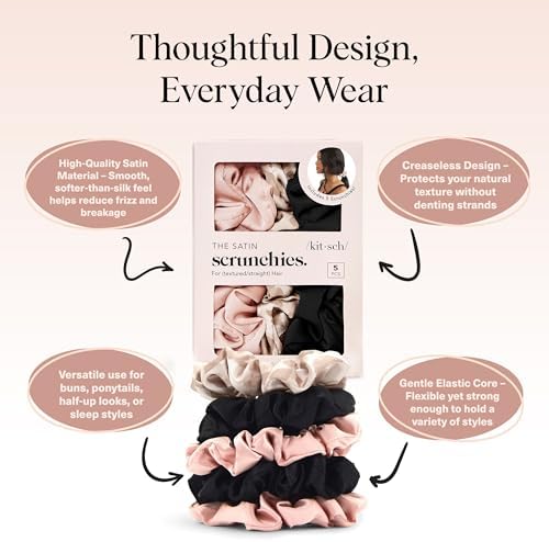 Vue 3 de Kitsch Chouchous En Satin