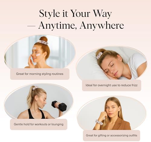 Vue 5 de Kitsch Chouchous En Satin