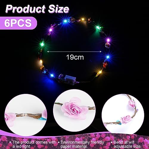 Vue 2 de Uraqt Couronne De Fleurs