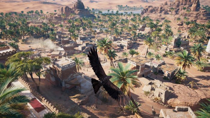 Орлица Сену - это типичный для игр Ubisoft механизм поиска на карте чего либо.