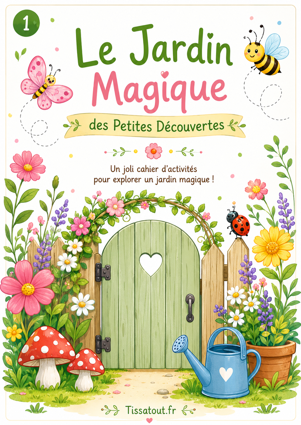 Le Jardin Magique des Petites Découvertes – Cahier d’activités à imprimer