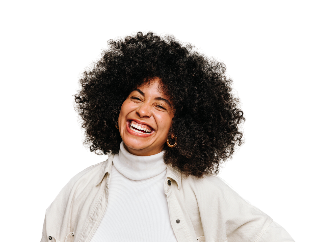 A Level student smiling