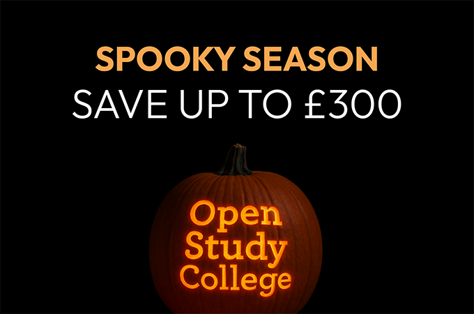 Get up to £300 off all courses