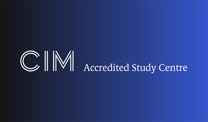 Open Study College is a CIM Accredited Study Centre