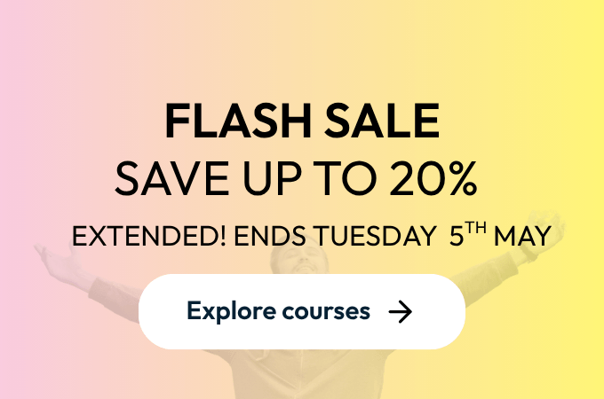 Save up to 20% in our spring sale