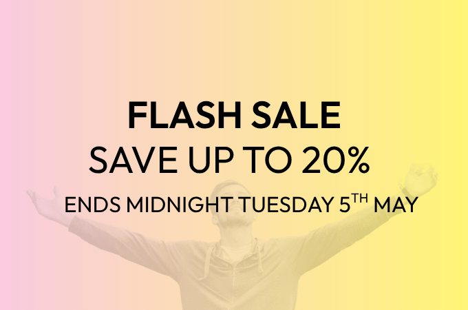 Flash Sale: Save up to 20%