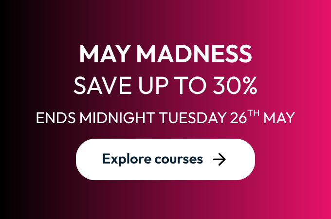Save up to 30% in our May Madness sale