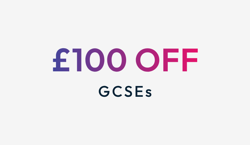 £50 off all online GCSE courses