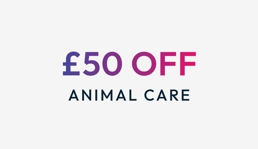 £50 off all animal care courses