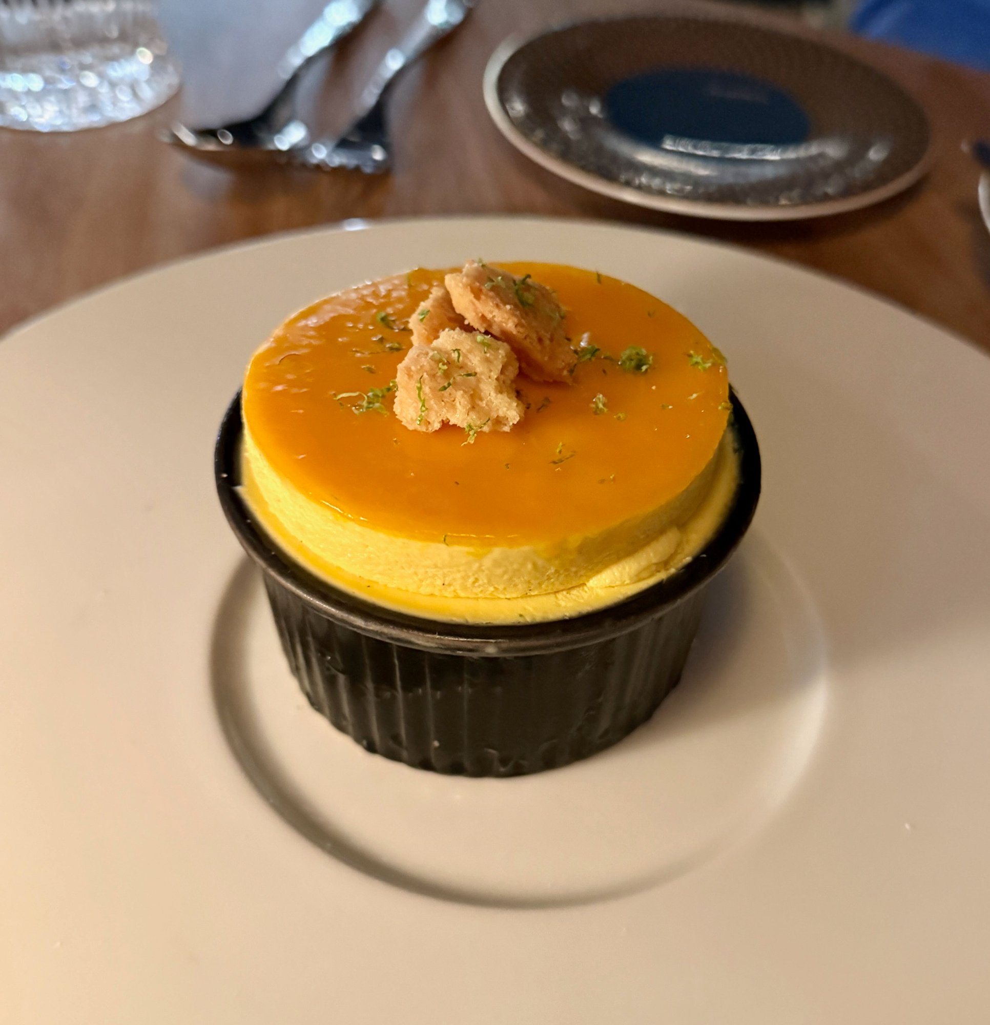 Meyer Lemon Tart on Graham Cracker Crust with Huckleberries — Mosaic