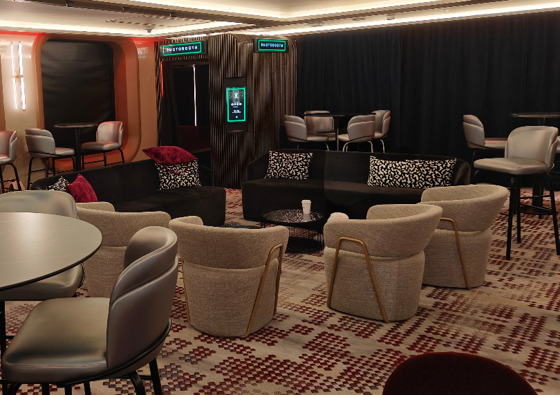 The Club on Celebrity Xcel — the unassuming photo booth that hides IYKYK speakeasy