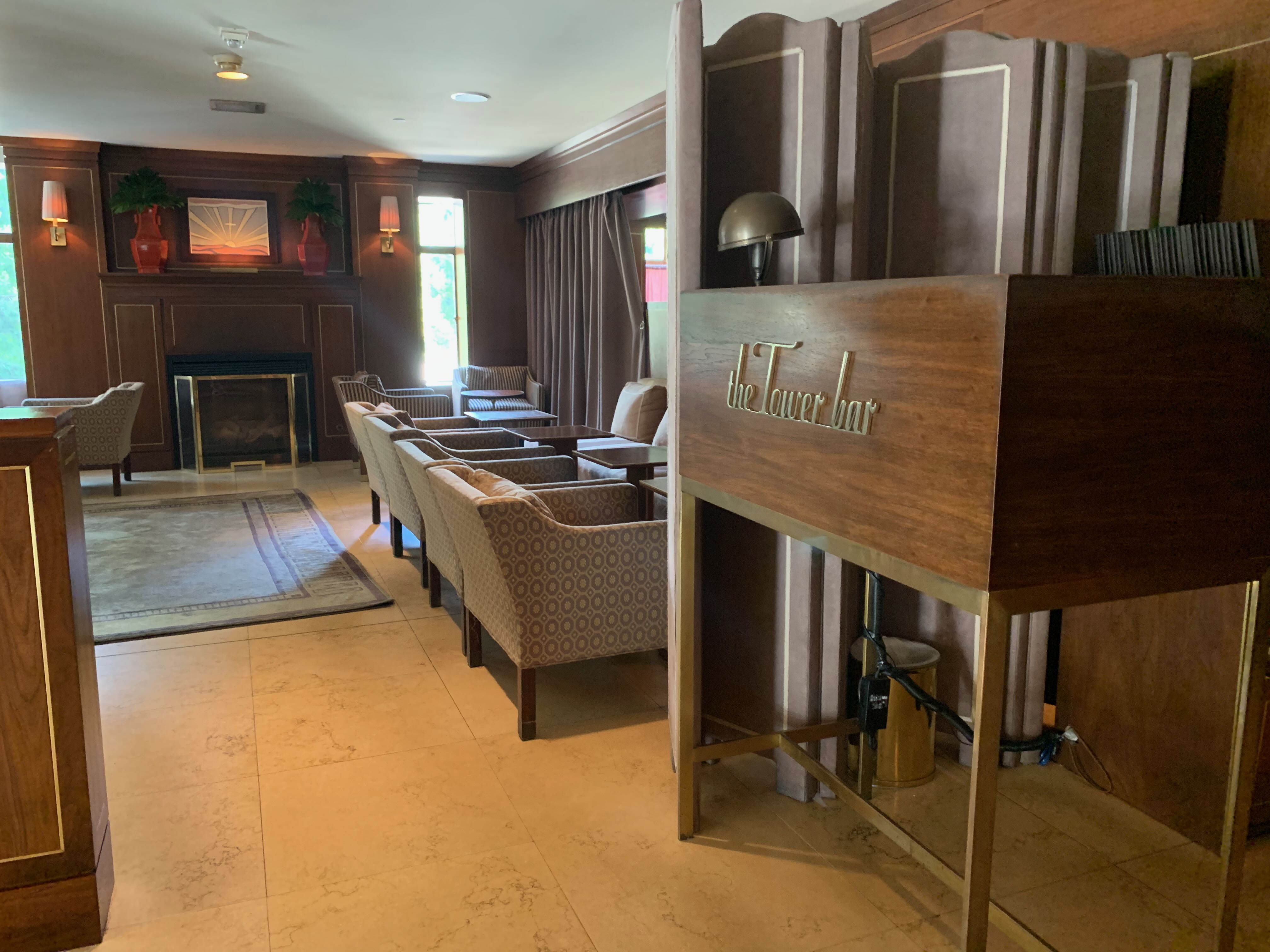 Sunset Tower Hotel — Tower Bar entrance on the public side