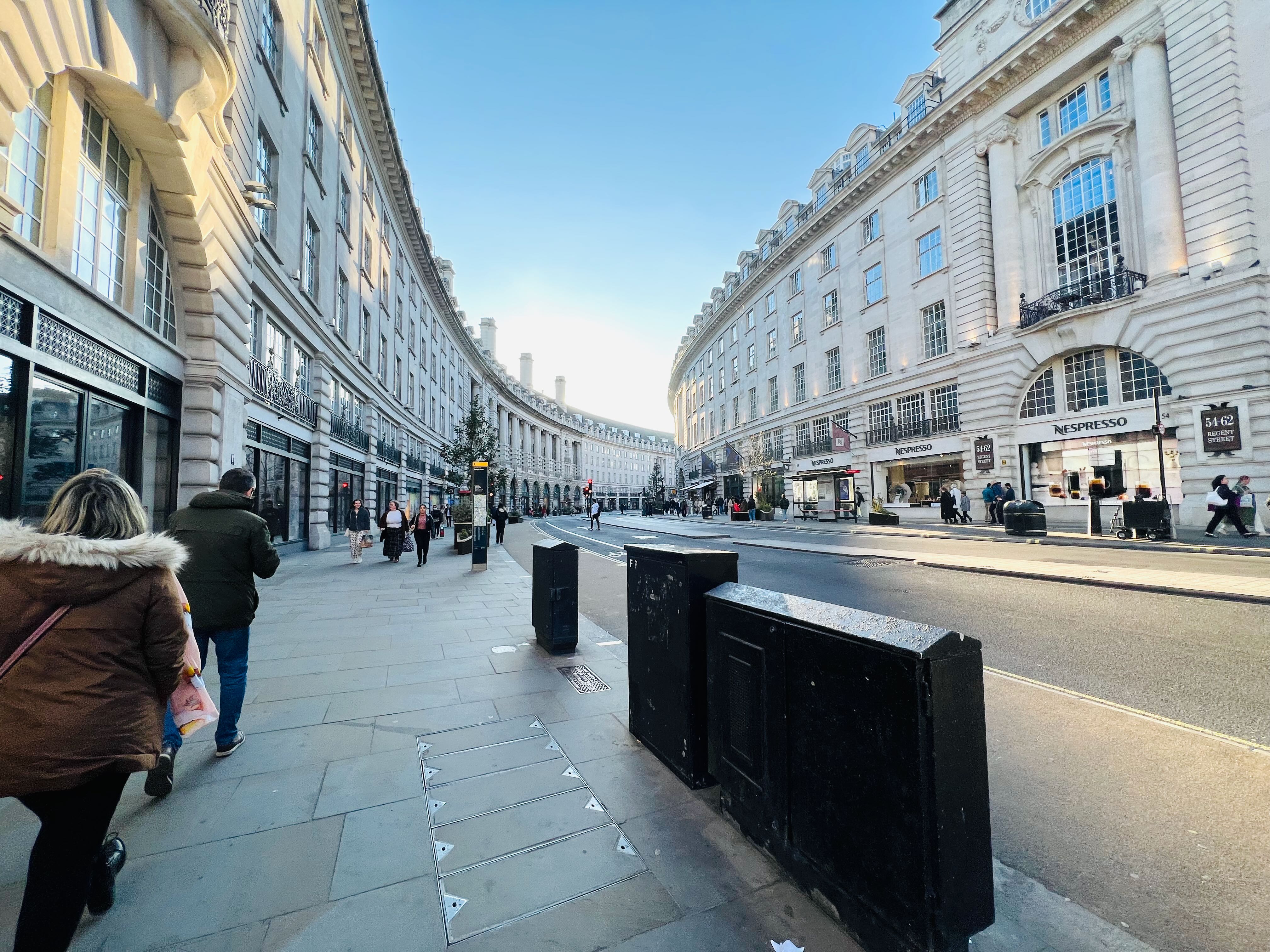 Regent Street at sunset — London