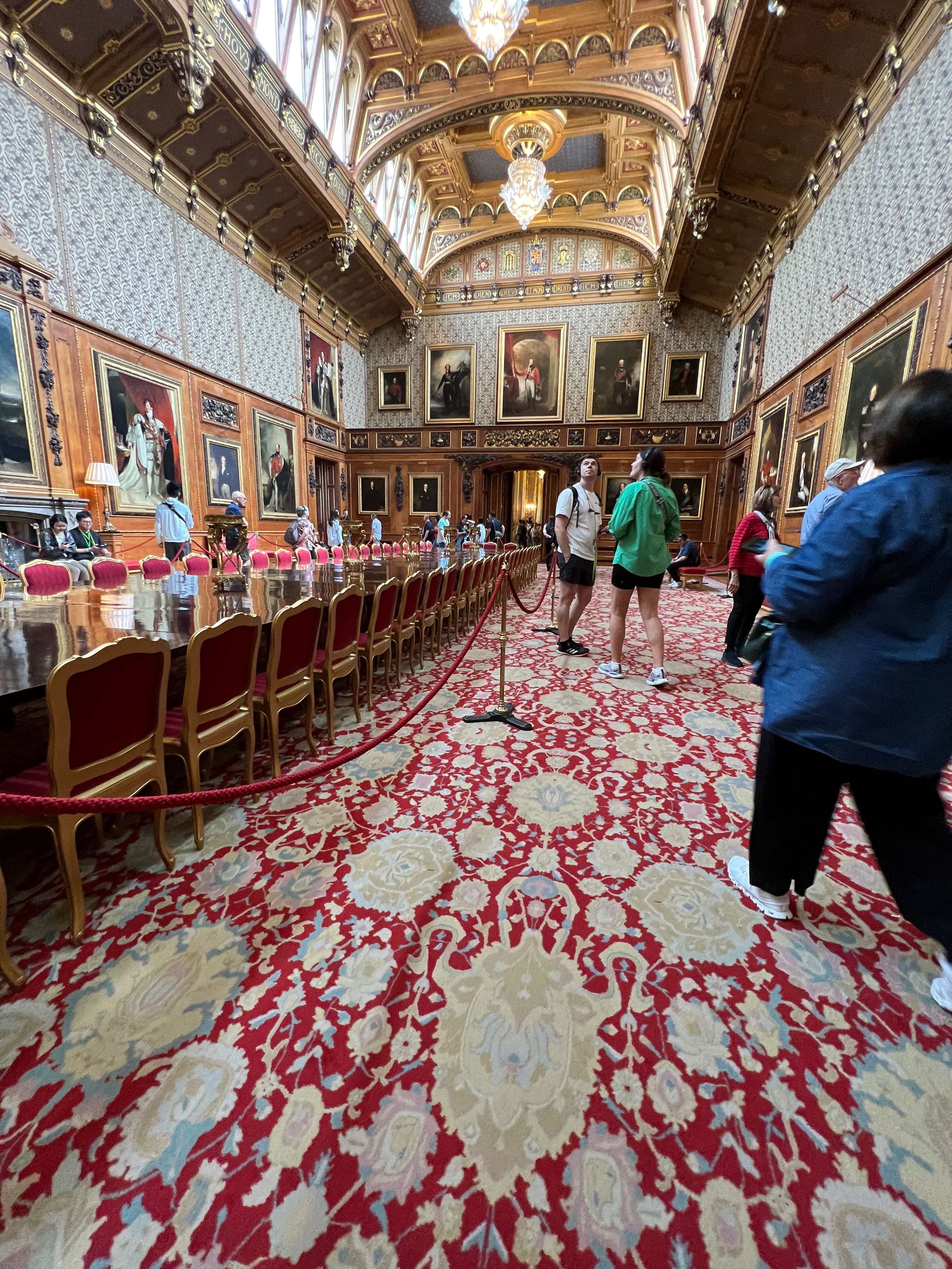 Windsor Castle — Waterloo Chamber