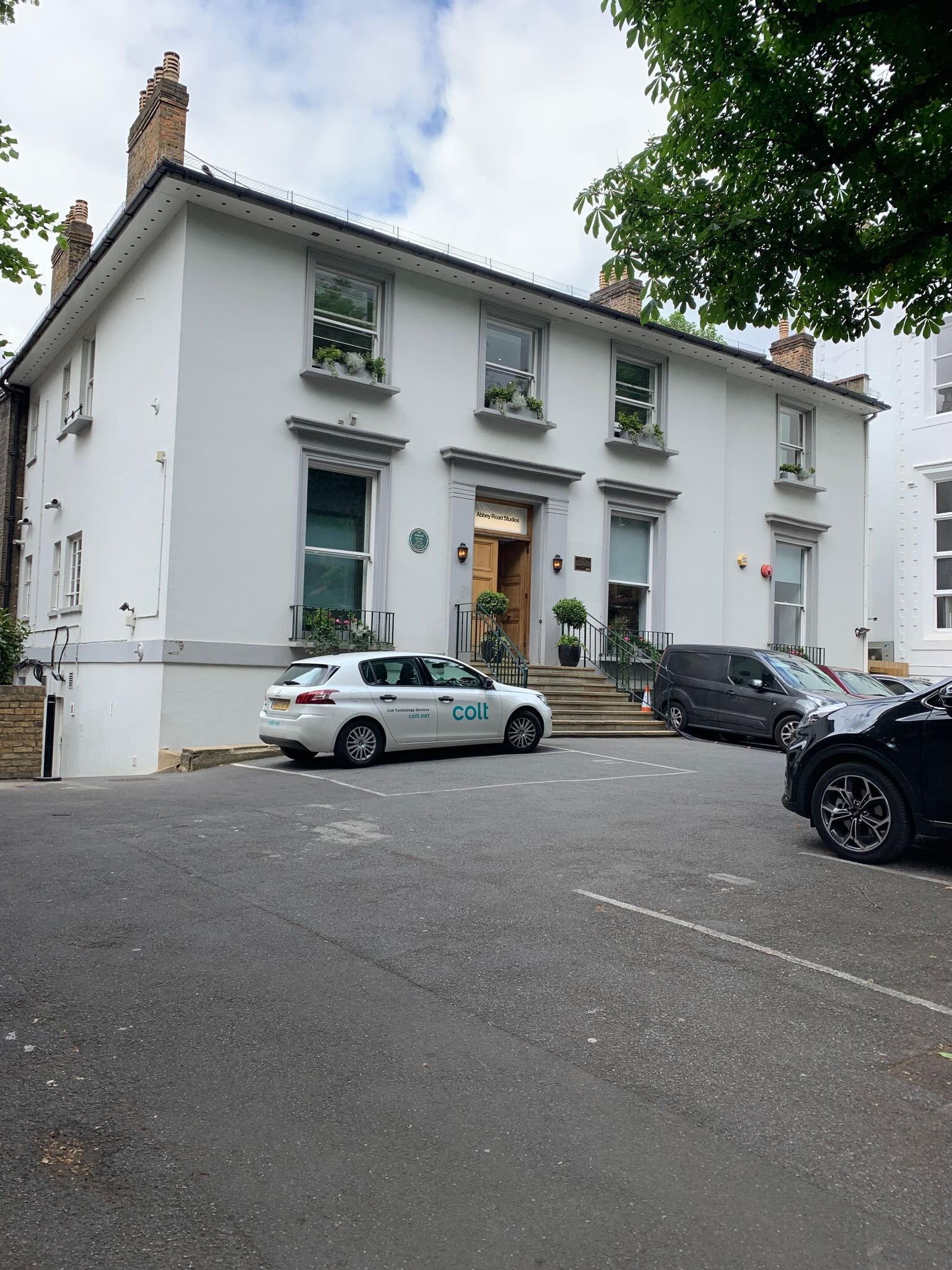 Abbey Road Studios — wider front view, London
