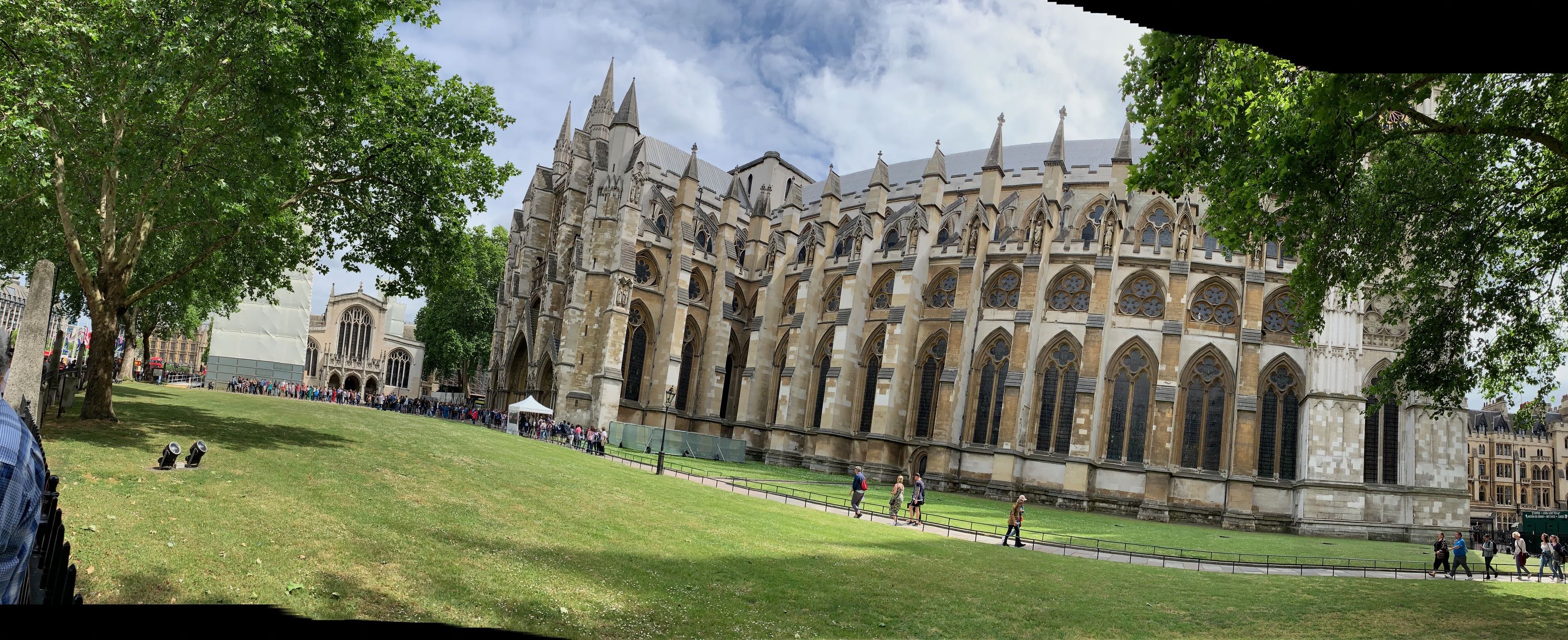 Westminster Abbey — exterior banner