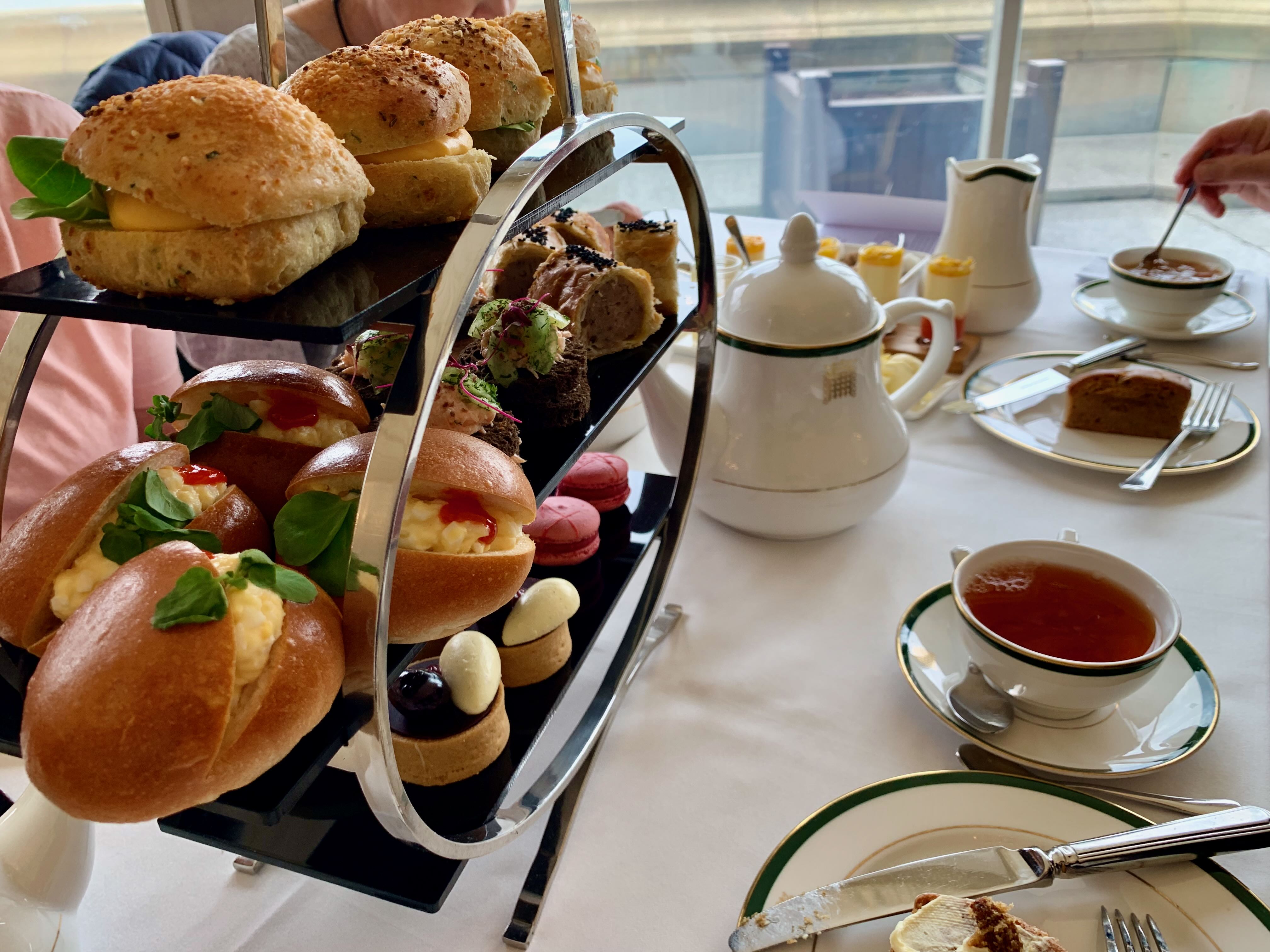 High tea — Houses of Parliament full spread