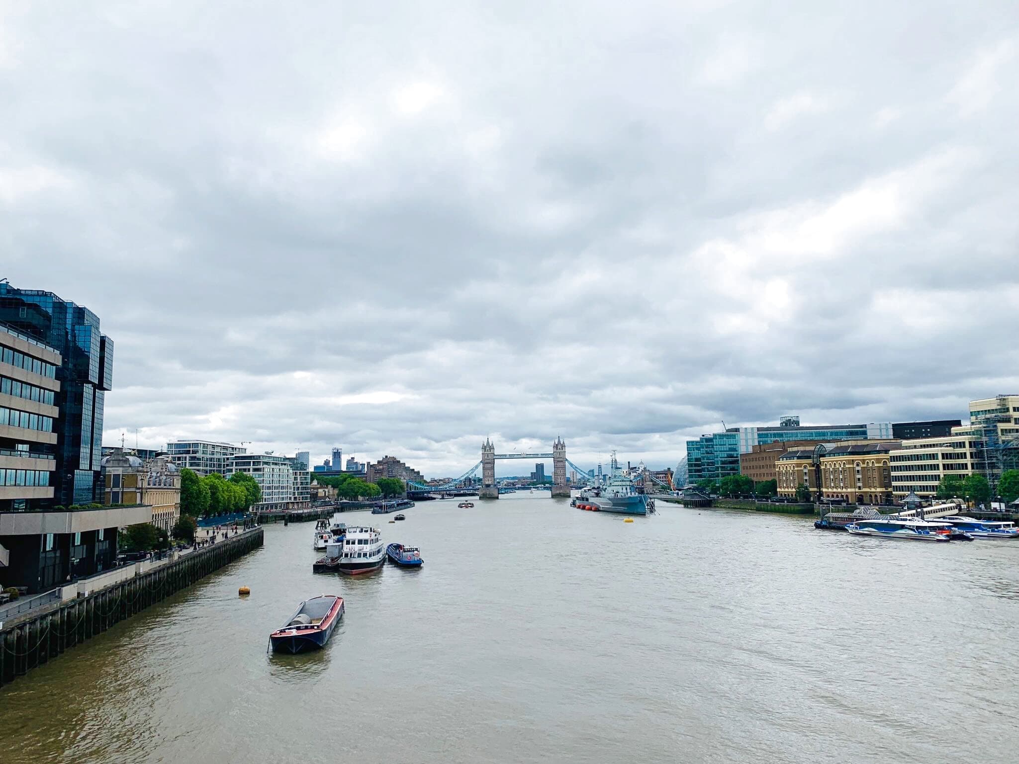 London — Tower Bridge and the Thames