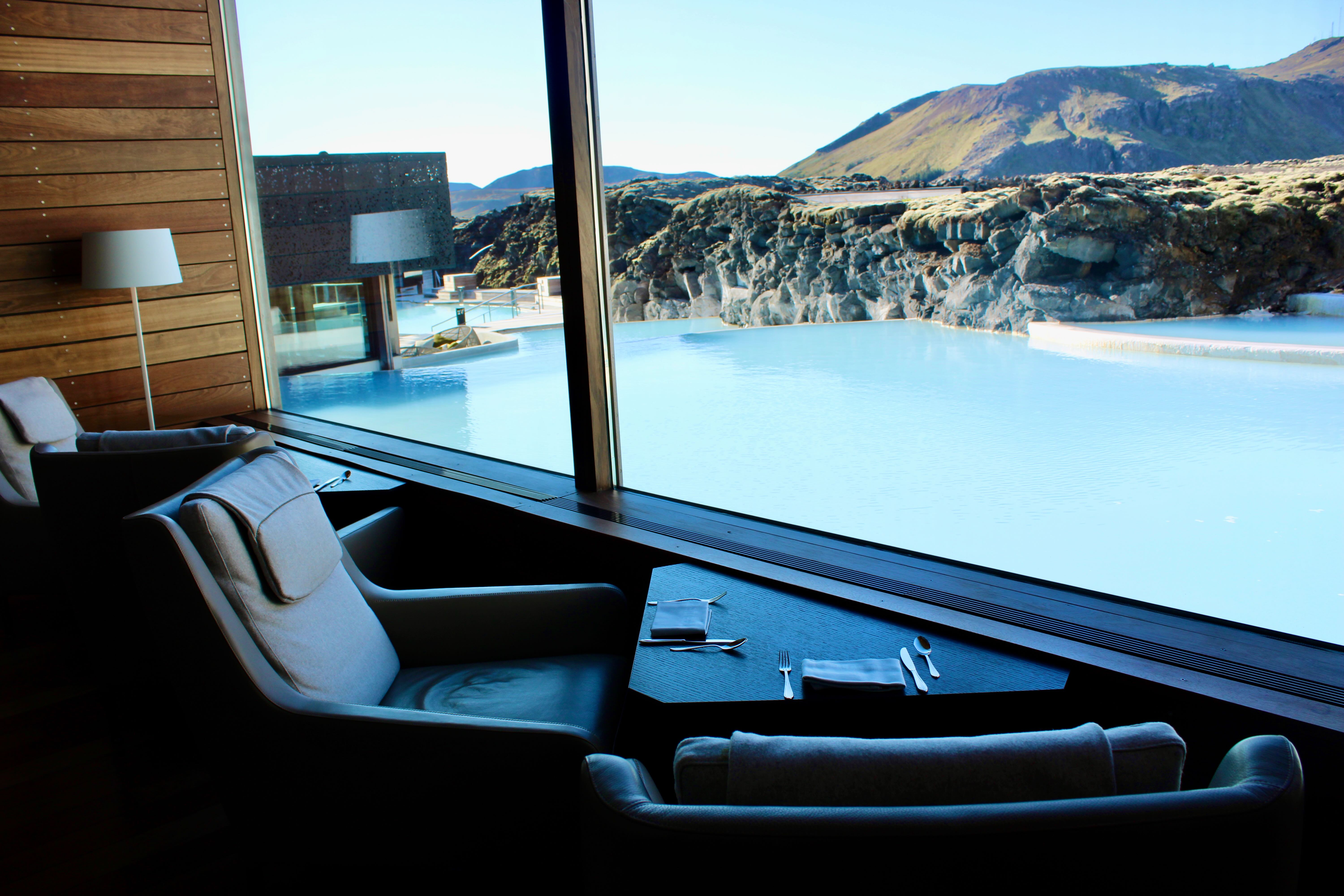 The Retreat Spa Restaurant — private lagoon and landscape viewing