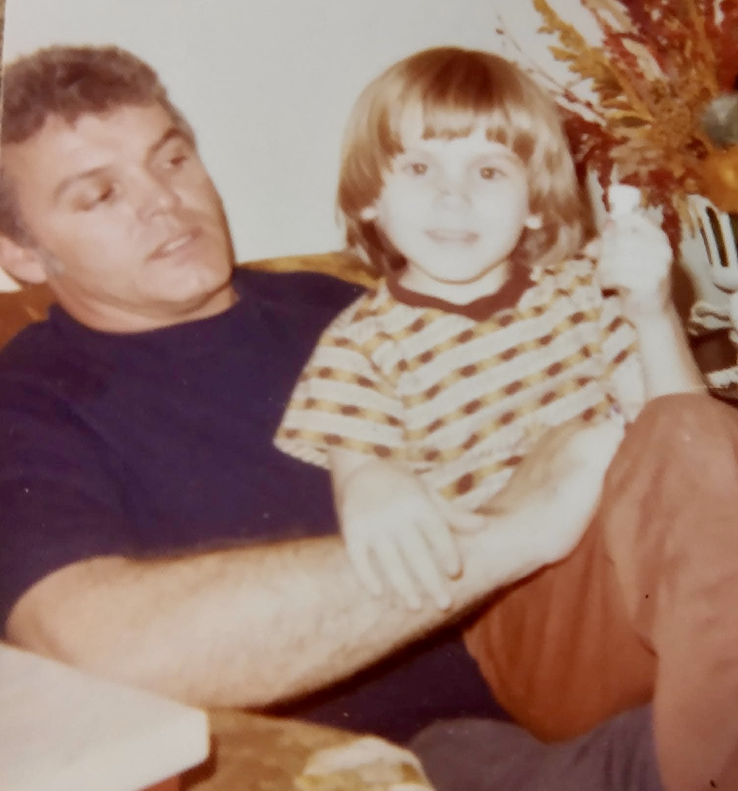 Patrick Raymond as a young boy with his father William Herbert