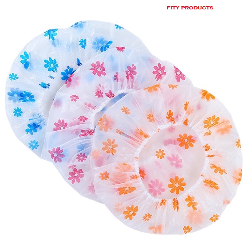 Sample shower cap product artwork