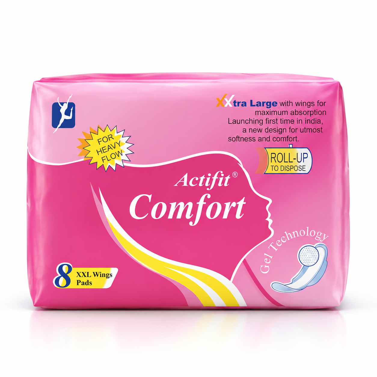 Actifit Comfort XXL Wings Pads - 8 Pads