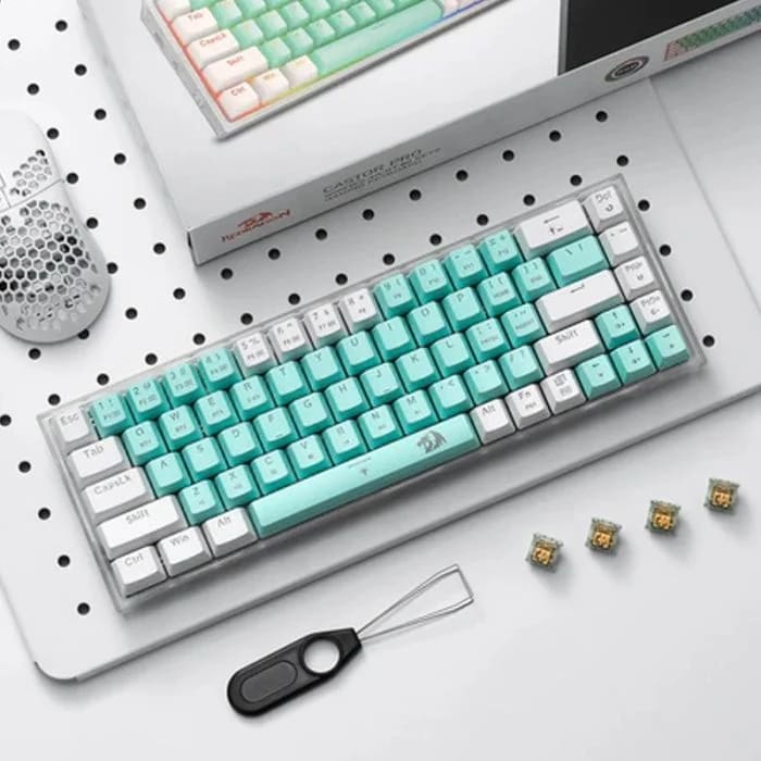 Clavier Gamer Sans Fil Redragon Castor K631 Pro Rgb....